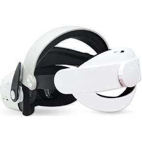 TNE Halo Headband for Oculus Quest 2 Headset Virtual Reality VR | Replacement Accessories for Oculus Quest 2 Elite Head Strap Reduce Head Pressure Enhanced Support (Soft Rear Cushion) in Kuwait