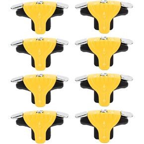 8Pcs PUBG Mobile Game Controller Trigger, Mobile Phone Game Controllers Trigger Sensitive F01 Shooter Controller Joystick Button for PUBG/Rules of Survival/Call of Duty(Yellow) in Saudi Arabia