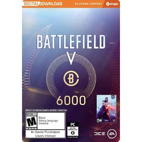 Battlefield V - Battlefield Currency 6000 – PC Origin [Online Game Code] in Saudi Arabia