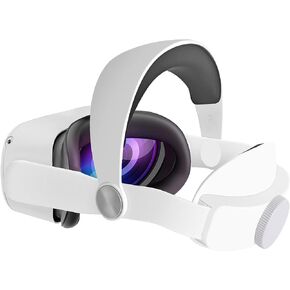 سيرمج حزام راس لاوكولوس كويست 2، ملحقات الواقع الافتراضي متوافقة مع كويست 2، حزام ايليت بديل لملحقات ميتا/اوكيولوس كويست 2، دعم معزز وراحة للاعبي الاطفال والكبار in Kuwait