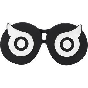 Lens Protector Cover for PICO4 Accessories, VR Cover Lens Cover, Soft Silicone, Comfortable Wear, Lens Protect Cover, Cute Owl Shape, All Inclusive Design(Orange) in Kuwait