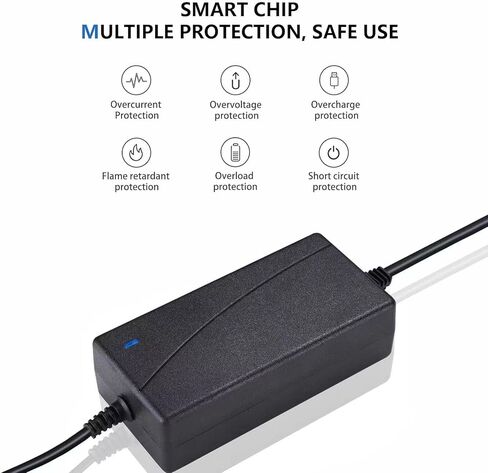 سلك محول طاقة تيار متردد 24 فولت لعجلة سباق لوجيتك G25 G27 G29 G920 G923 G940، فوجيتسو سكان سناب S1500 ماسح ضوئي ix1500 Fi-7160 Fi-7260 Fi-7180 ​​Fi-7280 Fi-5120C Fi-6140 6110 Fi- 6130 كابل شاحن in Kuwait