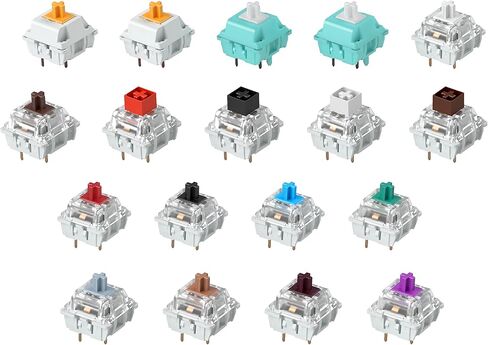 Glorious Keyboard Switch Sample Pack - Gateron | Kailh | Panda | Lynx Mechanical Keyboard Switches in Saudi Arabia