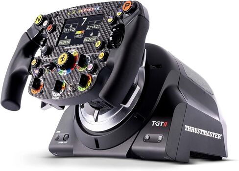 Thrustmaster USB T-GT II - عجلة سباق مع 3 مجموعة دواسات مغناطيسية، (PS5، PS4، الكمبيوتر الشخصي) in Kuwait