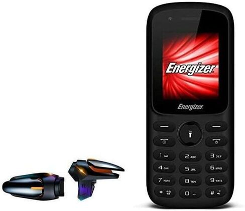 BoxWave Gaming Gear Compatible with Energizer E11 (Gaming Gear by BoxWave) - Touchscreen QuickTrigger Auto, Trigger Buttons Autofire Gaming Mobile FPS for Energizer E11 - Jet Black in Saudi Arabia