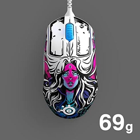 فأرة ألعاب Prime Neo Noir من SteelSeries – مستشعر بصري ترو موف برو 18000 CPI – 5 أزرار قابلة للبرمجة – مفاتيح بصرية مغناطيسية – إضاءة RGB رائعة in Saudi Arabia