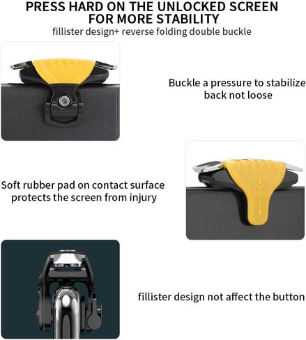 8Pcs PUBG Mobile Game Controller Trigger, Mobile Phone Game Controllers Trigger Sensitive F01 Shooter Controller Joystick Button for PUBG/Rules of Survival/Call of Duty(Yellow) in Saudi Arabia