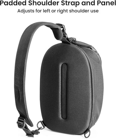 tomtoc Carrying Bag for Meta/Oculus Quest 2/Quest Pro VR Gaming Headset, Touch Controllers Accessories, Lightweight, Portable, Travel Shoulder Sling Backpack with 2 Pouches for Meta/Oculus Quest 2 in Saudi Arabia