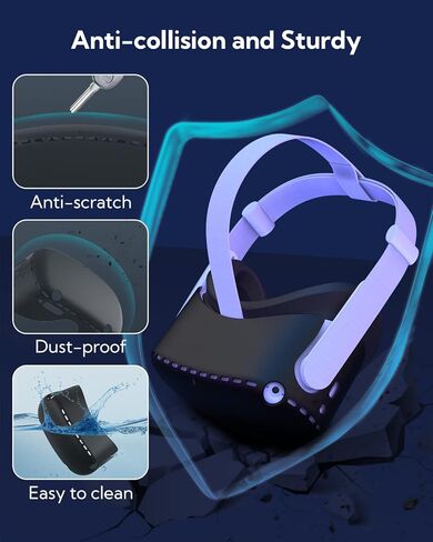 ToyBag Shell Compatible with Oculus Quest 2, Protective Cover for Quest 2 Anti-Scratch，Dust Proof，Water Proof，Compatible with Oculus Queat 2 Accessories in Saudi Arabia