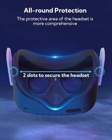 ToyBag Shell Compatible with Oculus Quest 2, Protective Cover for Quest 2 Anti-Scratch，Dust Proof，Water Proof，Compatible with Oculus Queat 2 Accessories in Saudi Arabia