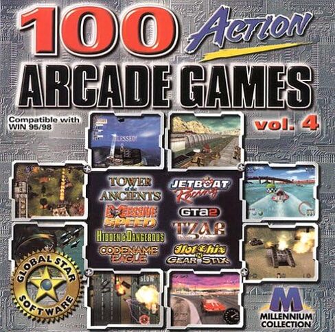 100 Great Action Arcade Game Volume 4 - PC in Kuwait