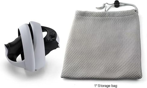حقيبة حمل صلبة لملحقات PS VR2، حقيبة محمولة PS VR2 مع غطاء واقي للعدسة، غطاء واقي لسماعات ألعاب PS VR2 وملحقات وحدات التحكم باللمس - تخزين السفر والمنزل in Saudi Arabia