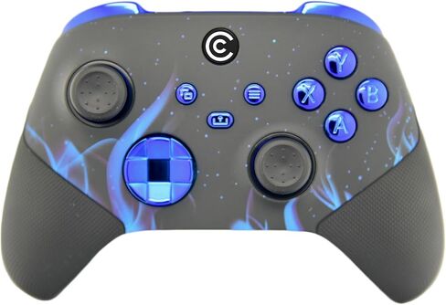 Custom Controllerzz Pro Series Custom Wireless Controller for Xbox Series X/S, Xbox One, & PC - Multiple Designs Available (Vibrant Universe) in Kuwait
