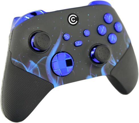 Custom Controllerzz Pro Series Custom Wireless Controller for Xbox Series X/S, Xbox One, & PC - Multiple Designs Available (Vibrant Universe) in Kuwait