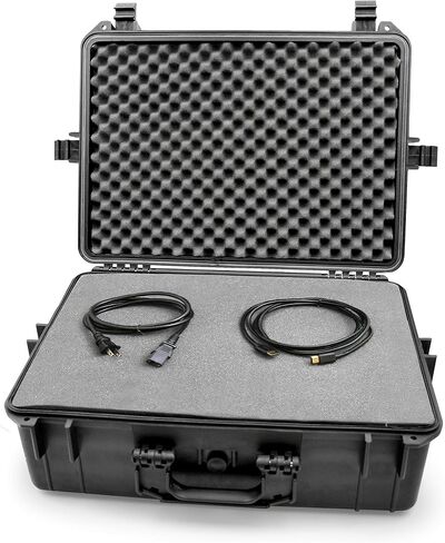 حقيبة ألعاب Casematix XL مقاومة للماء متوافقة مع سماعة رأس Valve Index VR وأجهزة التحكم وملحقات مختارة في رغوة قابلة للتخصيص، تتضمن الحافظة فقط in Saudi Arabia