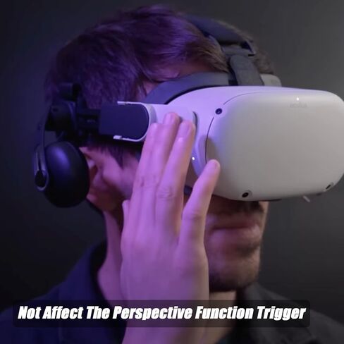 طقم شريط صوتي فاخر محول سماعات الرأس متوافق مع Oculus Quest 2 DAS HTC Vive (V2) FrankenQuest 2 in Kuwait