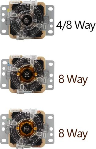 SJJX DIY Arcade Game Button and Joystick Controller Kit for Rapsberry Pi and Windows,5 Pin Joystick and 10 Push Buttons 822a08 mix white in Saudi Arabia
