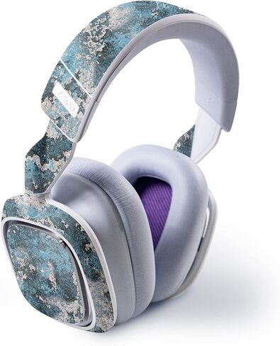 MightySkins Glossy Glitter Skin Compatible with Astro A30 Wireless Gaming Headset - Rift | Protective, Durable High-Gloss Glitter Finish | Easy to Apply, Remove, and Change Styles | Made in The USA in Kuwait