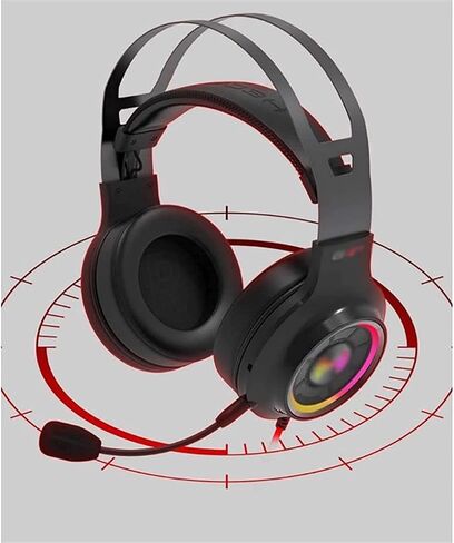 Marycan Gaming Headset for with Mic,PC Laptop,Surround Sound Over Ear Noise Cancelling Headphone with RGB Lights Volume Control for Laptops in Saudi Arabia