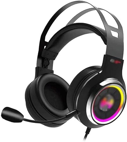 Marycan Gaming Headset for with Mic,PC Laptop,Surround Sound Over Ear Noise Cancelling Headphone with RGB Lights Volume Control for Laptops in Saudi Arabia