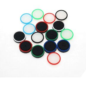 Silicone Analog Thumb Grip Stick Cap Cover Joystick Cap Thumbstick Cover for Switch NS NX Joy-Con Controller (Y-Mixed Color) in Saudi Arabia