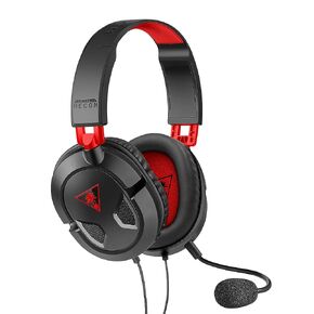 Turtle Beach Recon 50 Wired Gaming Headset - PS5, PS4, PlayStation, Xbox Series X|S, Xbox One, Nintendo Switch, Mobile & PC with 3.5mm - Removable Mic, 40mm Speakers, In-line Controls – Black in Saudi Arabia