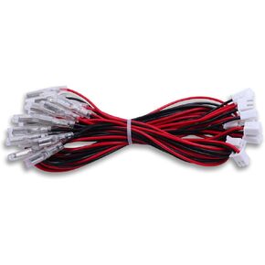 SJ@JX Arcade JST XH 2.54mm 1inch Plug Connectors Controller Cable Accessories Joystick Button Line LED in Kuwait