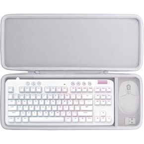 co2CREA Hard Case Replacement for Logitech G713 Wired G715 Wireless Mechanical Gaming Keyboard + Logitech G705 Wireless Gaming Mouse Combo in Kuwait