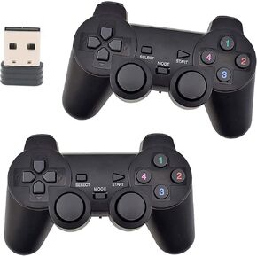 C-Zone 2.4GHz USB Twins Wireless game Controller Gamepad Joystick With WIN98/2000/X/2003VISTA/WIN7 SYSTEM TV Box in Saudi Arabia