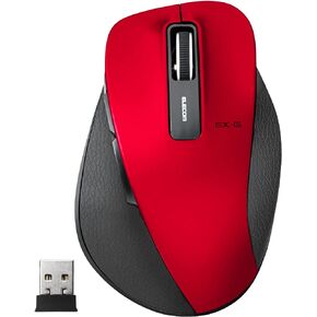 ELECOM Wireless Mouse Ergonomic 2.4GHz with USB Receiver Silent Click Reduces Muscle Pain 5 Button 2000 DPI for Windows and Mac Medium M-XGM10DBSBK-US in Saudi Arabia