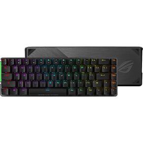 ASUS ROG Falchion Wireless 65% Mechanical Gaming Keyboard | 68 Keys, Aura Sync RGB, Extended Battery Life, Interactive Touch Panel, PBT Keycaps, Cherry MX Red Switches, Keyboard Cover Case in Kuwait