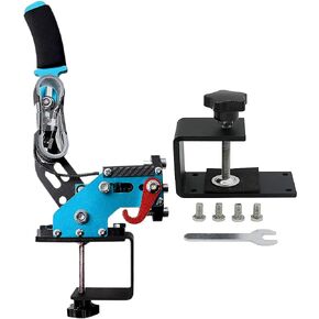 ترقية Obokidly 2-IN-1 USB Handbrake Support G920 المتوافقة مع XBOX ONE S/X + PC لـ Simracing Game Sim Rig مع لوحة ثابتة من الفولاذ المقاوم للصدأ (أحمر-3) in Kuwait