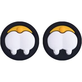 Corgi Buttocks Cute Switch Thumb Grip Caps Controller Thumbstick Grips Caps Covers for Switch NS Grip Analog Joystick Accessories (Pink) in Saudi Arabia