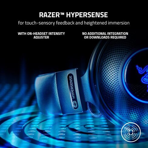 سماعة الألعاب اللاسلكية Razer Kraken V3 Pro HyperSense مع تقنية اللمس: محركات Triforce Titanium مقاس 50 مم - الصوت المكاني THX وماوس الألعاب اللاسلكي DeathAdder V2 Pro - أسود كلاسيكي in Saudi Arabia