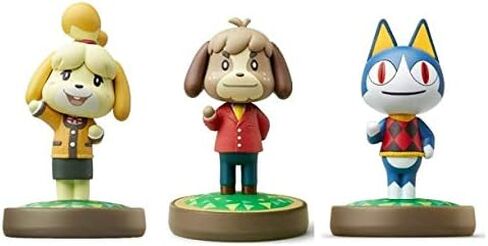 3 Pack Set Digby/Rover/Isabelle Winter ( Animal Crossing Series) for Switch - Switch Lite - WiiU - 3DS - (Bulk Packaging) in Saudi Arabia