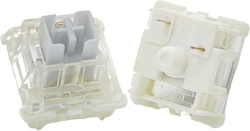 Gateron KS-9 Pro Brown Switch 3 Pin Switch مشحم مسبقًا آلة الألعاب الخطية لوحة المفاتيح (36 قطعة، بني) in Kuwait