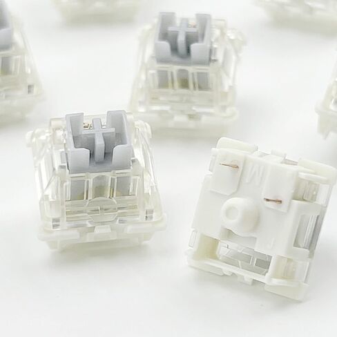 Gateron KS-9 Pro Brown Switch 3 Pin Switch مشحم مسبقًا آلة الألعاب الخطية لوحة المفاتيح (36 قطعة، بني) in Kuwait