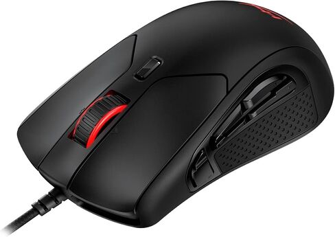 HyperX Pulsefire Dart - Wireless RGB Gaming Mouse, Software-Controlled Customization, 6 Programmable Buttons, Qi-Charging Battery up to 50 hours - PC, PS4, Xbox One Compatible,Black in Saudi Arabia
