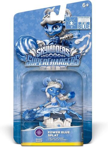 Skylanders Superchargers : Vehicles Power Blue - Splatter Splasher Character Pack in Saudi Arabia
