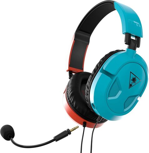 Turtle Beach Recon 50 Wired Gaming Headset - PS5, PS4, PlayStation, Xbox Series X|S, Xbox One, Nintendo Switch, Mobile & PC with 3.5mm - Removable Mic, 40mm Speakers, In-line Controls – Black in Saudi Arabia
