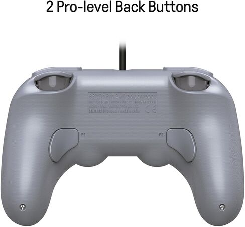 8Bitdo Pro 2 Wired Controller with Customize Back Buttons & Modifiable Vibration for Switch, Steam Deck, PC Windows and Raspberry Pi (G Glassic Edition) in Saudi Arabia
