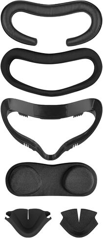 Geekria Facial Interface Bracket & Face Cover Compatible with Oculus/Meta Quest 2, Anti-Light Leakage Face Pad, Breathable Face Bracket, 6in1 Oculus Quest 2 Accessory Set in Saudi Arabia