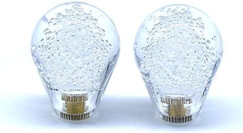 Arcity 2 Pieces Arcade Joystick Bat Top Big Head Oval Handle Knob American Type White and Blue Transparent for ZIPPY SANWA SEIMITSU Arcade1up Machine Console Cabinet New in Kuwait