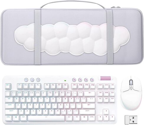 co2CREA Hard Case Replacement for Logitech G713 Wired G715 Wireless Mechanical Gaming Keyboard + Logitech G705 Wireless Gaming Mouse Combo in Saudi Arabia