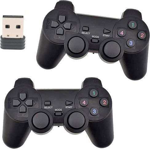 C-Zone 2.4GHz USB Twins Wireless game Controller Gamepad Joystick With WIN98/2000/X/2003VISTA/WIN7 SYSTEM TV Box in Saudi Arabia