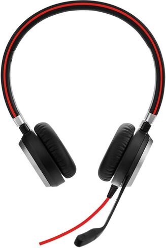 Jabra Evolve 40 UC Stereo USB-C Wired Headset in Saudi Arabia