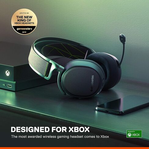 SteelSeries New Arctis Nova 7X Multi-Platform Gaming & Mobile Headset — Nova Acoustic System — Simultaneous Wireless 2.4GHz + Bluetooth — 38Hr Battery — USB-C — Xbox, PC, PS, Switch, Mobile in Kuwait