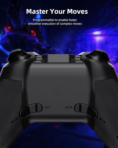 Forty4 Wireless Gaming Controller, Game Controller for PC Windows 7/8/10/11, PS3, Switch, Dual-Vibration Joystick Gamepad for Computer in Saudi Arabia