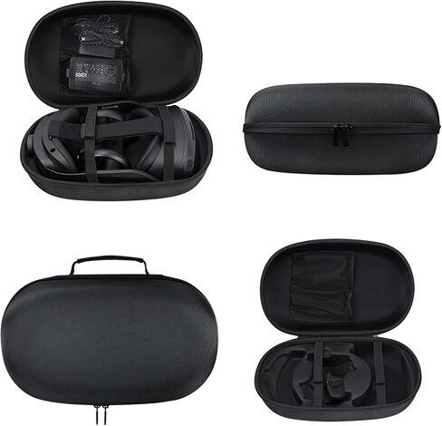 Case for HTC Vive Focus 3 VR Glasses,Hard Shockproof Focus 3 VR Virtual Reality Headset Accessories Carrying Case Bag with Disposable Eye Mask in Saudi Arabia