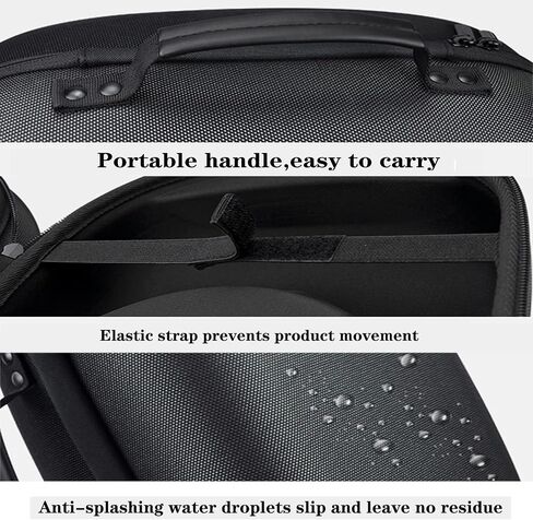 Case for HTC Vive Focus 3 VR Glasses,Hard Shockproof Focus 3 VR Virtual Reality Headset Accessories Carrying Case Bag with Disposable Eye Mask in Saudi Arabia